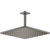 GROHE Regendoucheset Rainshower Mono Cube 31 cm met Plafondarm Hard Graphite Geborsteld