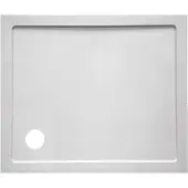 Van Marcke GO Douchebak vm go helion 100x90x3.5 cm composiet rechthoek wit verstevigd