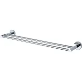 Haceka Dubbele Handdoekhouder Kosmos 80 cm Chroom