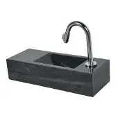 Sanilux FonteinPack Slim hardsteen 45X17X10CM