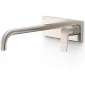 Tres Wastafelmengkraan Inbouw Project Gebogen Uitloop 24 cm RVS