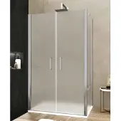 Lacus Zijwand giglio evo matt 70x200 cm kristalglas chroom