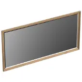 Forzalaqua Spiegel Reno 160x2x80 Cm Eiken Oyster