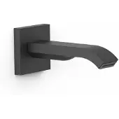 Tres Kraanhals complementos inbouw uitloop 16.4 waterval mat zwart