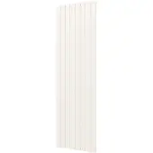 Plieger Designradiator Cavallino Retto Enkel 1332 Watt Middenaansluiting 200x60,2 cm Mat Wit