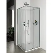 Lacus Douchecabine vulcano evo helder glas chroom