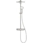 GROHE Regendouche Euphoria Smartcontrol Systeem - Met Thermostatische Kraan - Grijs - Rond - Met Handdouche - 15cm Hartafstand - 2-straals - Waterbesparend