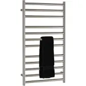 EH Design Radiator Athena 50x80 cm Geborsteld RVS