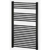 Boss & Wessing Designradiator BWS Nile Gobi 110x60cm Zwart Midden/zij-aansluiting
