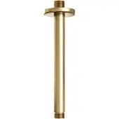 Brauer Edition Plafondarm Geborsteld Goud PVD - Messing - Kranen, Douchekranen, Hoofddouche Houders - 8720359364487 - Kranen, Douchekranen, Hoofddouche houders