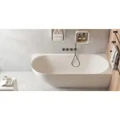Ideavit Ligbad solidnova-cr 180x80x56 cm rechts mat wit