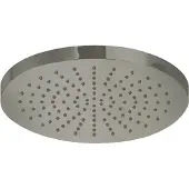 Hotbath Mate M100 hoofddouche 20cm rond geborsteld nikkel