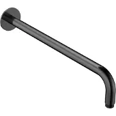 Hotbath ACE wandarm 42cm zwart gepolijst PVD
