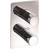 Sanimex Douchekraan giulini thermostatisch 2-weg chroom