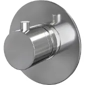 Brauer Chrome Edition losse inbouwthermostaat met in- en afbouwdelen chroom
