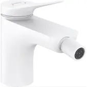 Hansgrohe Bidetmengkraan vivenis met trekwaste mat wit
