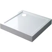Best design Best-Design "Project" Opbouwdouchebak Vierkant 100x100x14 cm Glans Wit