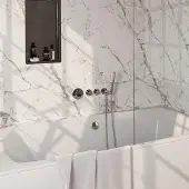 Brauer Inbouwthermostaat set Chrome Edition Incl Badafvoer Chroom (Keuze Handdouche)