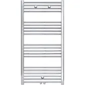 Belrad Designradiator bws nile gobi 120x50 cm chroom midden/zij-aansluiting
