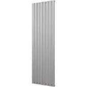 Plieger Designradiator cavallino retto enkel 1332 watt middenaansluiting 200x60,2 cm pearl grey