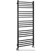 Sapho Metro badkamerradiator 600x1510 mm, zwart mat