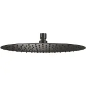 Qisani Hoofddouche Flow Ø 30 cm Geborsteld Gun Metal