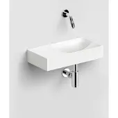Clou Fonteinset vale incl. Toebehoren 7x38 cm mat wit