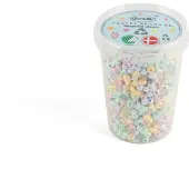 Dantoy kralen XL pastel gerecycled - 1580 stuks - milieuvriendelijk speelgoed.
