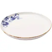 HEINEN - Blauw Bloesem - Ontbijtbord 21cm h2cm