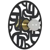 Market Set Labyrinthe - Wandlamp Black