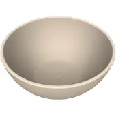Arcqua Waskom prince opbouw 38x14 cm rond mat zand