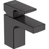 Hansgrohe Vernis Shape - Wastafelmengkraan - Ééngreeps bediening - Zonder waste - 70mm maat - Mat Zwart