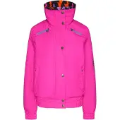 Elho Sportjas 'Engelberg 89' lila / oranje / neonroze / zwart