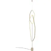 Cinque , Vloerlamp CIVASTO warm beige