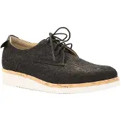 Durea 6191 wijdte E Veterschoenen | Maat 5 Dames Zwart