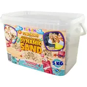 TUBAN - Dynamic Sand – Natural 5 Kg In Reusable Container, Juwelierswerk kinetisch zand voor kinderen, 3 jaar, Meerkleurig