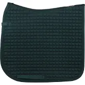 Eskadron Zadeldek Cotton Uni Donkergroen