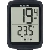 Sigma - Fietscomputer BC 10.0 WL ATS - Draadloos, met temperatuurweergave, waterdicht