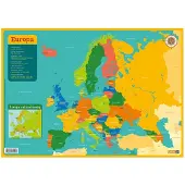 Deltas Onderlegger - Kaart Europa Leersysteem