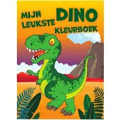 Mondikaarten Mijn leukste dino kleurboek, 48pag.