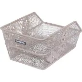 Basil Cento Flower S fietsmand 31 x 21 x 0 - nude metallic
