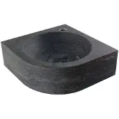 Sanilux Fontein rondo hardsteen 30x30x10 cm kwartrond met kraangat