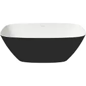 Zydra Vrijstaand Ligbad Arenal 150x72 cm Negro