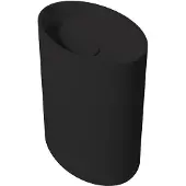 Zydra Vrijstaande waskom elipse 60x42 cm negro