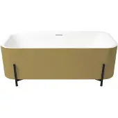 Zydra Vrijstaand ligbad aura 75x170 cm oro
