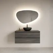 Boss & Wessing Spiegel Gliss Design Trendy Oval LED Verlichting (Alle Maten)