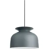 Gubi Hanglampe , Ronde, dimbare, Grijs, Woonkamer, Metaal, Designer