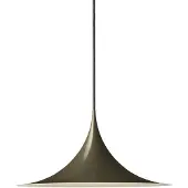 Gubi Semi lamp Ø 30 cm Dark cocoa glossy