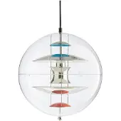 Verpan Hanglampe , Metallic, Woonkamer, Aluminium