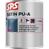 SPS Satin Pu-A Lak - RAL 9010 - 0,75L